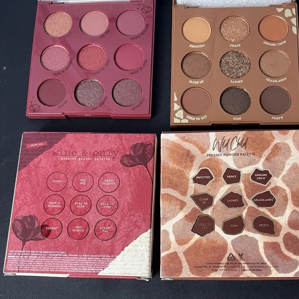Colourpop lot wine
